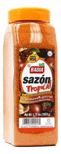 Badia Tropical Seasoning 793.8gr - Oranje