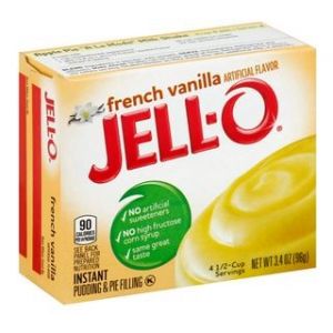 Jello Instant Pudding French Vanilla 3.4oz (96g)