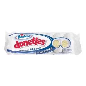 Hostess Donettes Powdered 3 OZ (85g)