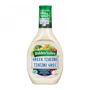 Hidden Valley Greek Tzatziki Salad Dressing - GROOT 473 ml/16oz	