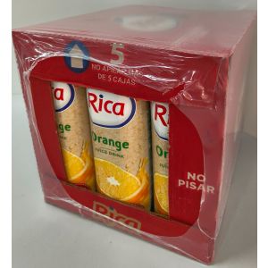 Rica Orange Juice Drink 12 x 1Liter DATUM