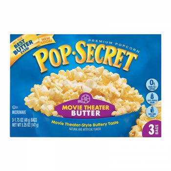 Pop Secret Movie Theater Popcorn 3pk (147g)