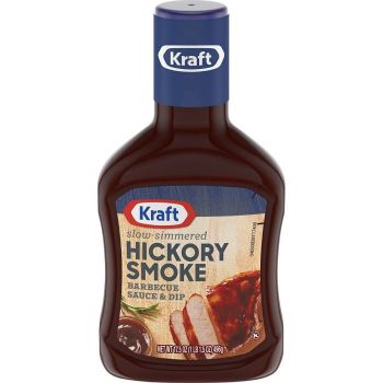 Kraft Slow-Simmered Hickory Smoke Barbeque Sauce & Dip 17.5oz (496g)