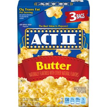 ACT II Popcorn Butter 3 stuks