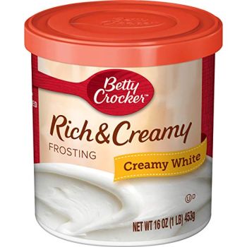 Betty Crocker Frosting Rich & Creamy White 16oz (453g)