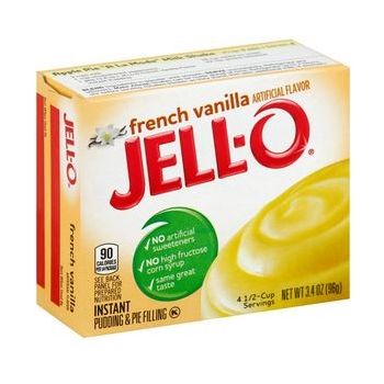 Jello Instant Pudding French Vanilla 3.4oz (96g)