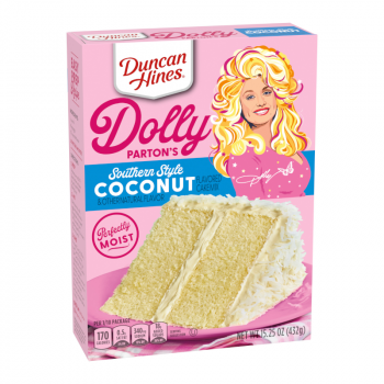 Duncan Hines Dolly Parton's Southern Style Coconut Cake Mix 15.25oz (432g)