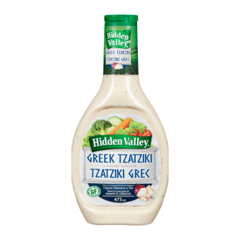 Hidden Valley Greek Tzatziki Salad Dressing - GROOT 473 ml/16oz	