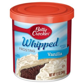 Betty Crocker Frosting Whipped Vanilla 12oz (340g)