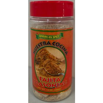 American Spice Seasoning Fajita 14oz DATUM