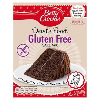 Betty Crocker Devil's Food Gluten Free Cake Mix 15oz (425g)