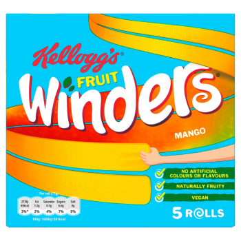 Kellogg's Fruit Winders Mango 5 x 17g 