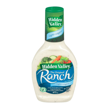 Hidden Valley Light Ranch Salad Dressing - GROOT 473 ml/16oz	