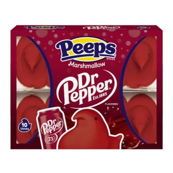 Peeps Dr Pepper Marshmallow Chicks 10pack 3oz 85g