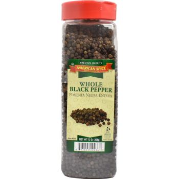 American Spice Pepper Black Whole 13oz DATUM