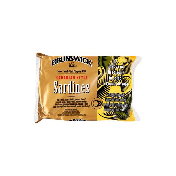 Brunswick Sardines naturel / soja 3.7oz (106g)